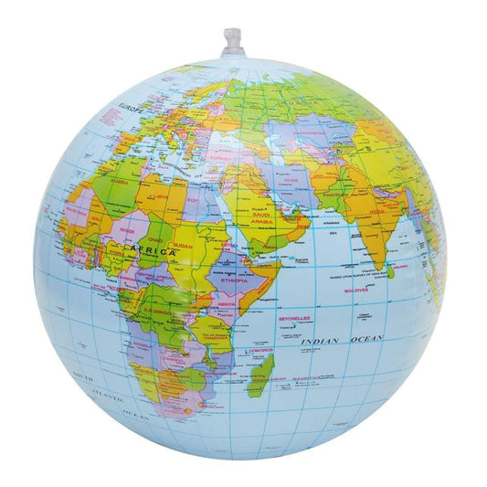 Ballon Gonflable Globe Terrestre | Lilikdo